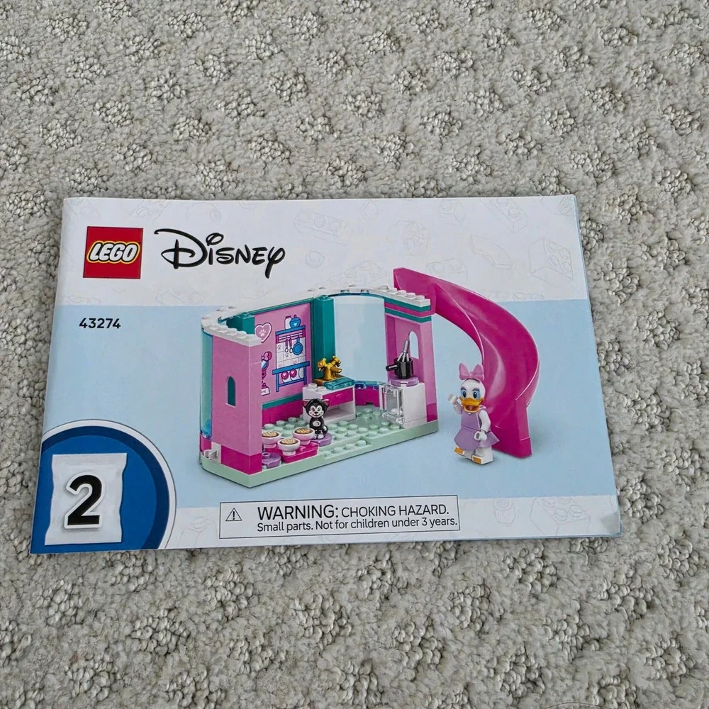 LEGO Disney 43274 Minnie and Daisy Playtime Garden Instruction Manuals 1 2 3